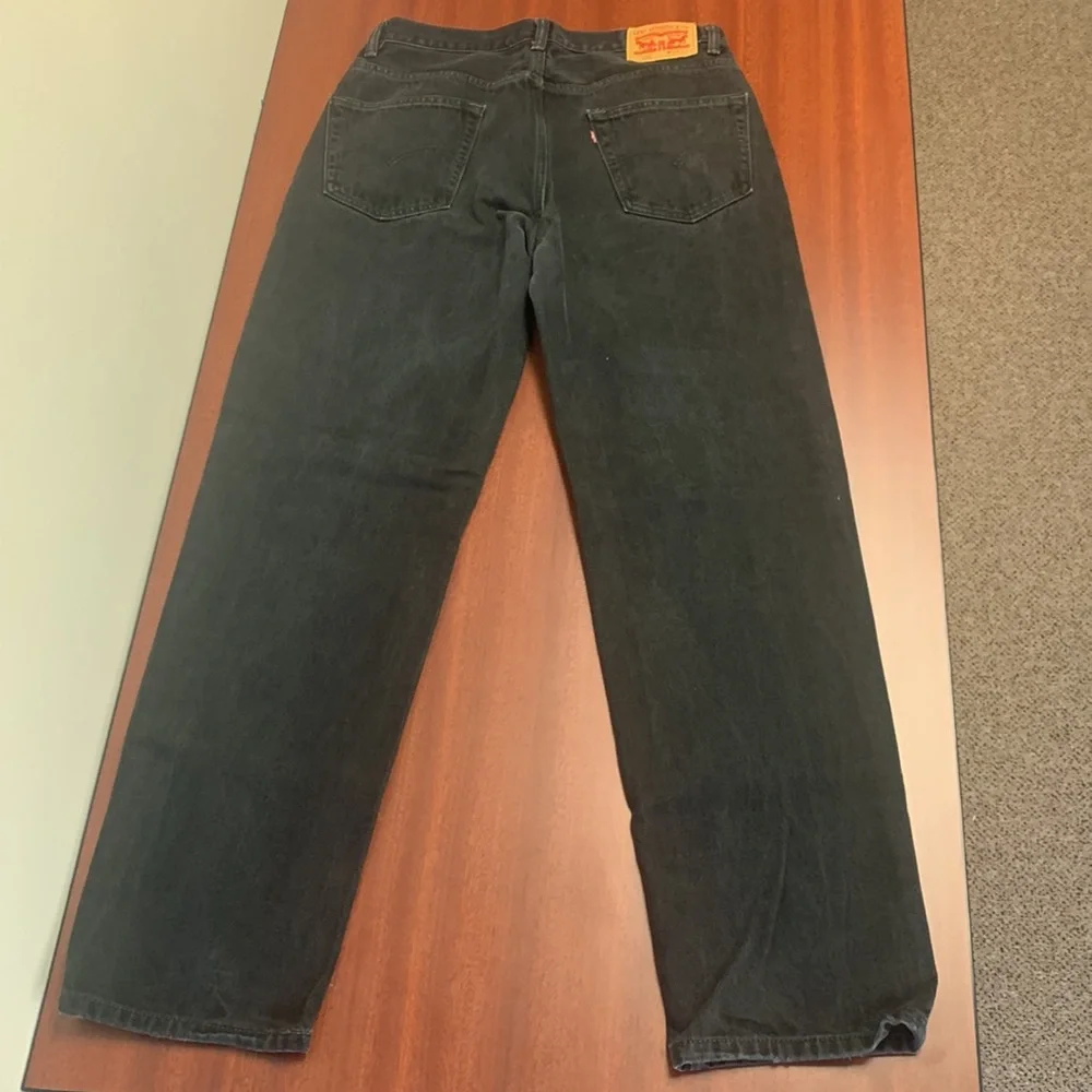 black mens 550 levis mom jeans - Picture 5 of 7